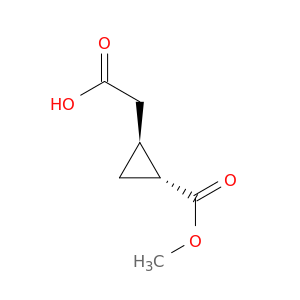 175221-16-6 Cyclopropaneacetic acid, 2-(methoxycarbonyl)-, trans- (9CI)