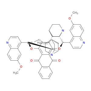 176097-24-8 9,10-Anthracenedione, 1,4-bis[[(8α,9R)-10,11-dihydro-6'-methoxycinchonan-9-yl]oxy]-