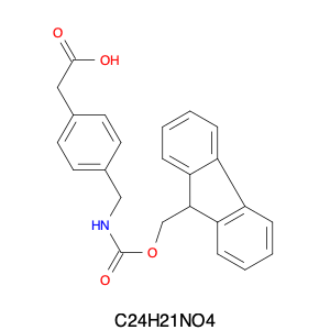 176504-01-1 FMOC-4-AMINOMETHYL-PHENYLACETIC ACID