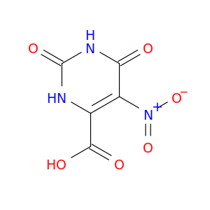 4-Pyrimidinecarboxylic acid, 1,2,3,6-tetrahydro-5-nitro-2,6-dioxo-