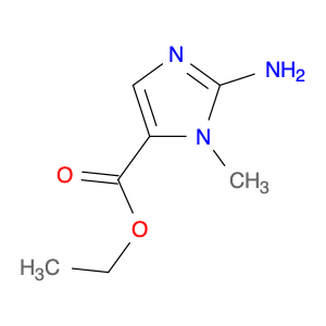 1H-Imidazole-5-carboxylic acid, 2-amino-1-methyl-, ethyl ester