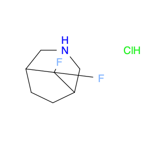 1779942-70-9 3-Azabicyclo[3.2.1]octane, 8,8-difluoro-, hydrochloride (1:1)