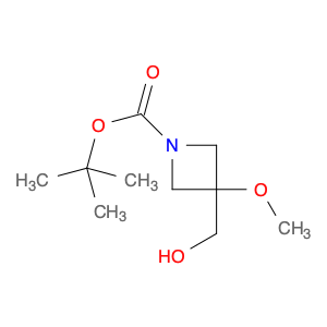 1-Azetidinecarboxylic acid, 3-(hydroxymethyl)-3-methoxy-, 1,1-dimethylethyl ester