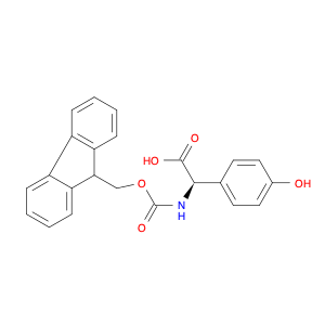 178119-93-2 Benzeneacetic acid, α-[[(9H-fluoren-9-ylmethoxy)carbonyl]amino]-4-hydroxy-, (αR)-