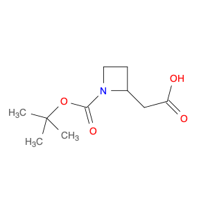 1781968-79-3 2-{1-[(tert-butoxy)carbonyl]azetidin-2-yl}acetic acid