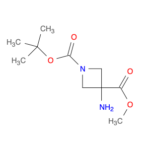 1,3-Azetidinedicarboxylic acid, 3-amino-, 1-(1,1-dimethylethyl) 3-methyl ester