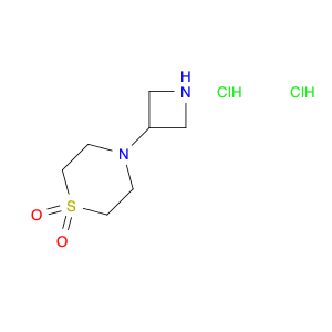 178312-02-2 Thiomorpholine, 4-(3-azetidinyl)-, 1,1-dioxide, hydrochloride (1:2)