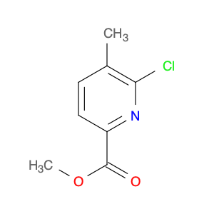 2-Pyridinecarboxylic acid, 6-chloro-5-methyl-, methyl ester