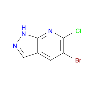 1784380-03-5 1H-Pyrazolo[3,4-b]pyridine, 5-bromo-6-chloro-