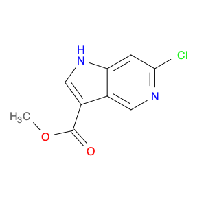 1H-Pyrrolo[3,2-c]pyridine-3-carboxylic acid, 6-chloro-, methyl ester