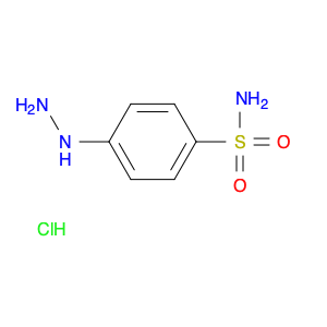 Benzenesulfonamide, 4-hydrazinyl-, hydrochloride (1:1)