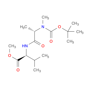 178734-54-8 L-Valine, N-[(1,1-dimethylethoxy)carbonyl]-N-methyl-L-alanyl-, methyl ester