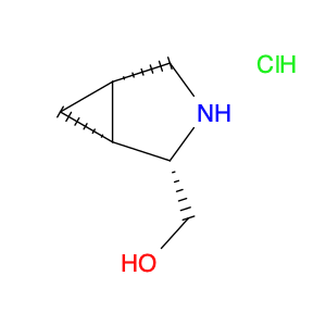 1788041-43-9 3-Azabicyclo[3.1.0]hexane-2-methanol, hydrochloride (1:1), (1R,2S,5S)-rel-