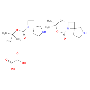 1,6-Diazaspiro[3.4]octane-1-carboxylic acid, 1,1-dimethylethyl ester, ethanedioate (2:1)