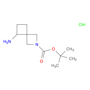 2-Azaspiro[3.3]heptane-2-carboxylic acid, 5-amino-, 1,1-dimethylethyl ester, hydrochloride (1:1)