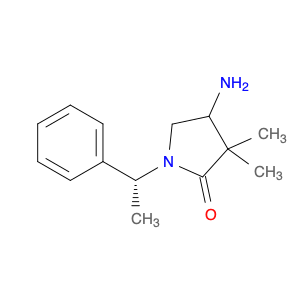 1788065-53-1 2-Pyrrolidinone, 4-amino-3,3-dimethyl-1-[(1R)-1-phenylethyl]-