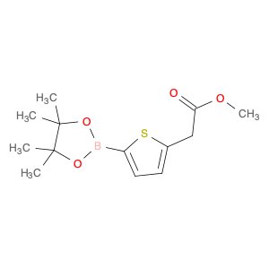 1788894-41-6 2-​Thiopheneacetic acid, 5-​(4,​4,​5,​5-​tetramethyl-​1,​3,​2-​dioxaborolan-​2-​yl)​-​, methyl ester