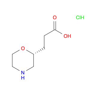 1793064-24-0 3-[(2R)-morpholin-2-yl]propanoic acid hydrochloride