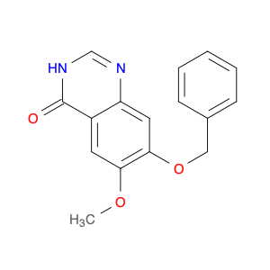 179688-01-8 4(3H)-Quinazolinone, 6-methoxy-7-(phenylmethoxy)-