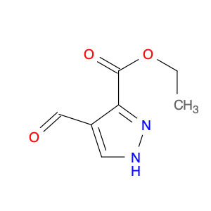 1H-Pyrazole-3-carboxylic acid, 4-formyl-, ethyl ester