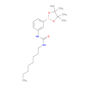 179739-00-5 1-octyl-3-(3-(4,4,5,5-tetramethyl-1,3,2-dioxaborolan-2-yl)phenyl)urea