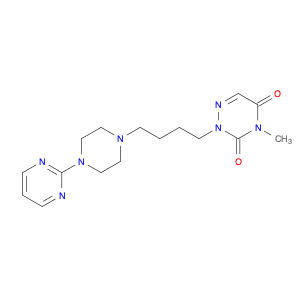 179756-58-2 1,2,4-Triazine-3,5(2H,4H)-dione, 4-methyl-2-[4-[4-(2-pyrimidinyl)-1-piperazinyl]butyl]-