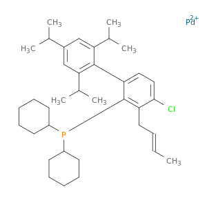 Chloro(crotyl)(2-dicyclohexylphosphino-2',4',6'-triisopropyl-1,1'-biphenyl) palladium(II)