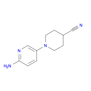 1800573-45-8 1-(6-amino-3-pyridyl)piperidine-4-carbonitrile