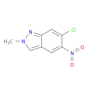 1801267-04-8 6-Chloro-2-methyl-5-nitro-2H-indazole