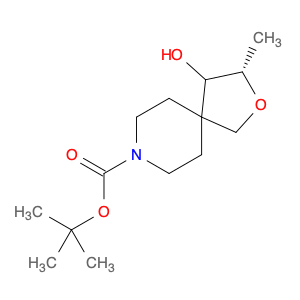 1801766-82-4 tert-butyl (3S)-4-hydroxy-3-methyl-2-oxa-8-azaspiro[4.5]decane-8-carboxylate