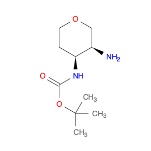 1802334-66-2 Carbamic acid, N-[(3S,4S)-3-aminotetrahydro-2H-pyran-4-yl]-, 1,1-dimethylethyl ester