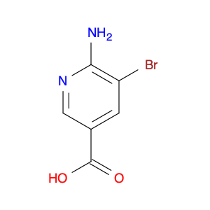 3-Pyridinecarboxylic acid, 6-amino-5-bromo-