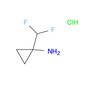 1803595-15-4 1-(difluoromethyl)cyclopropan-1-amine hydrochloride