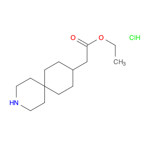 1803608-00-5 ethyl 2-{3-azaspiro[5.5]undecan-9-yl}acetate hydrochloride