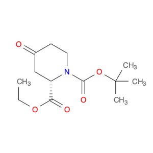 1,2-Piperidinedicarboxylic acid, 4-oxo-, 1-(1,1-dimethylethyl) 2-ethyl ester, (2S)-