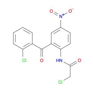 180854-85-7 Acetamide, 2-chloro-N-[2-(2-chlorobenzoyl)-4-nitrophenyl]-