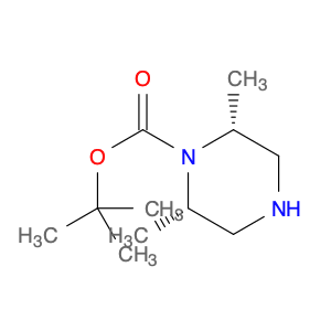 180975-66-0 1-Piperazinecarboxylic acid, 2,6-dimethyl-, 1,1-dimethylethyl ester, (2R,6S)-rel-