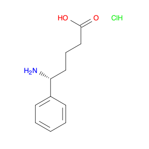 Benzenepentanoic acid, δ-amino-, hydrochloride (1:1), (δR)-