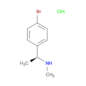 Benzenemethanamine, 4-bromo-N,α-dimethyl-, hydrochloride (1:1), (αS)-