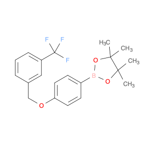 1813554-41-4 1,3,2-Dioxaborolane, 4,4,5,5-tetramethyl-2-[4-[[3-(trifluoromethyl)phenyl]methoxy]phenyl]-