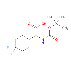 1822546-08-6 tert-butoxycarbonylamino-(4,4-difluoro-cyclohexyl)-acetic acid