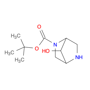 1822580-98-2 2,5-Diazabicyclo[2.2.1]heptane-2-carboxylic acid, 7-hydroxy-, 1,1-dimethylethyl ester