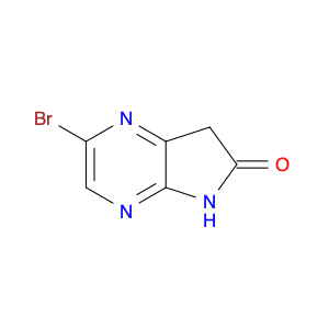 1823331-15-2 6H-Pyrrolo[2,3-b]pyrazin-6-one, 2-bromo-5,7-dihydro-