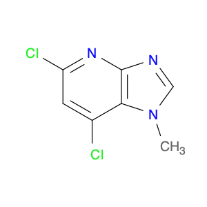 1823930-41-1 1H-Imidazo[4,5-b]pyridine, 5,7-dichloro-1-methyl-