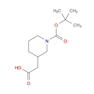 183483-09-2 3-Piperidineacetic acid, 1-[(1,1-dimethylethoxy)carbonyl]-