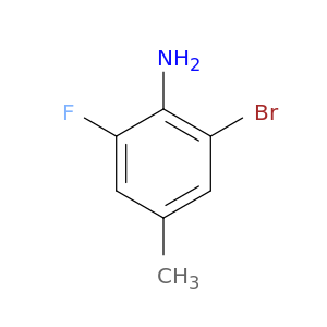 Benzenamine, 2-bromo-6-fluoro-4-methyl-