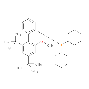 1848244-75-6 [2',4'-Bis(1,1-dimethylethyl)-6'-methoxy[1,1'-biphenyl]-2-yl]dicyclohexylphosphine