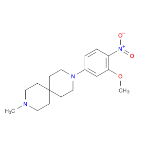 1854943-73-9 3-(3-methoxy-4-nitrophenyl)-9-methyl-3,9-diazaspiro[5.5]undecane