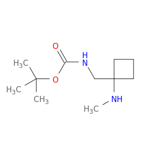 1858137-24-2 tert-butyl N-{[1-(methylamino)cyclobutyl]methyl}carbamate