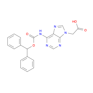 186046-80-0 (6-BENZHYDRYLOXYCARBONYLAMINO-PURIN-9-YL)-ACETIC ACID